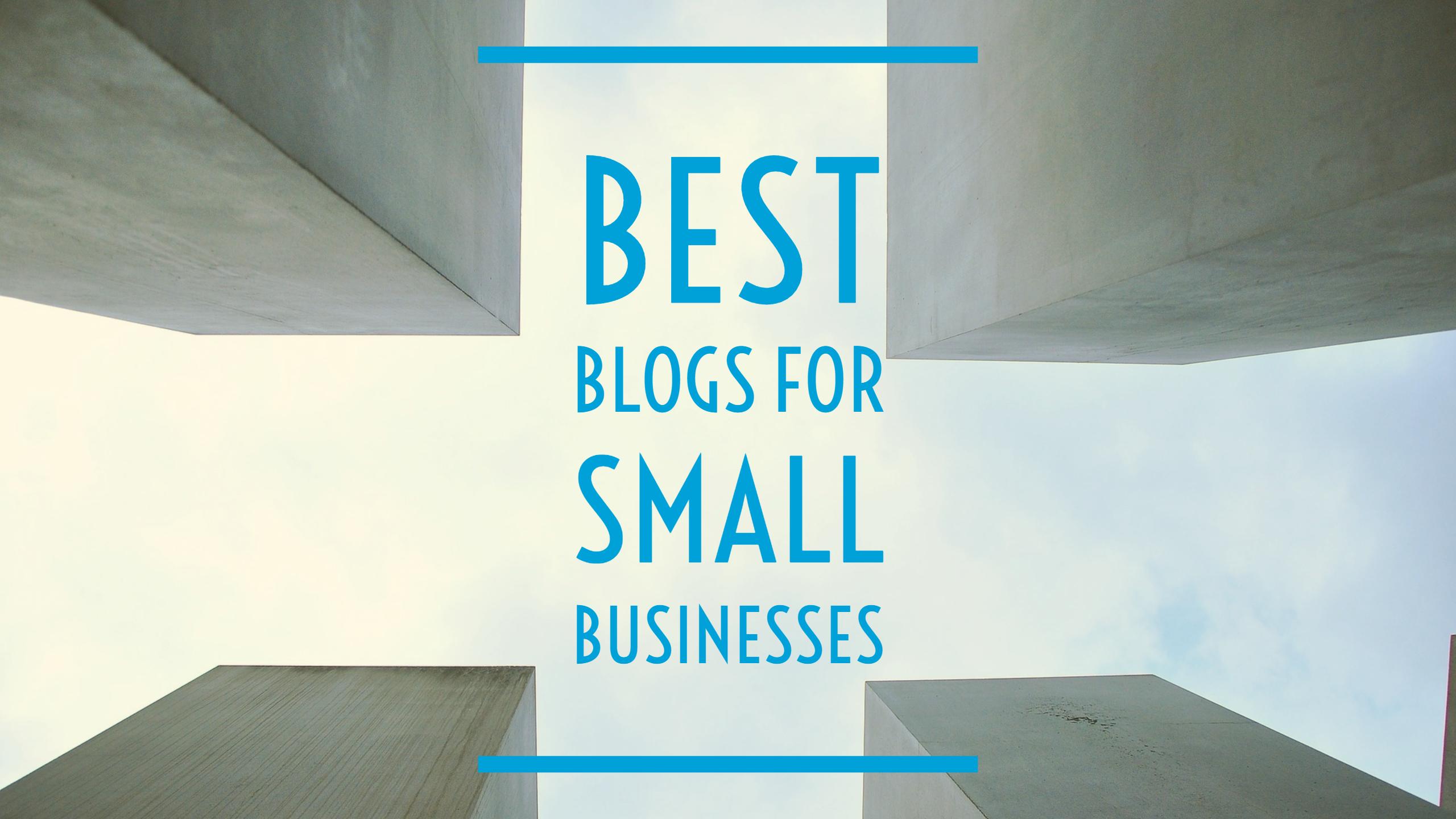 Top blogs for small business